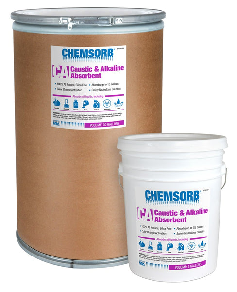 Caustic & Alkaline Neutralizing Absorbent – CHEMSORB™