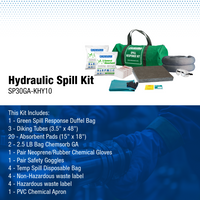 Hydraulic Spill Response Kit, 10 Gallon Pick-Up Capacity