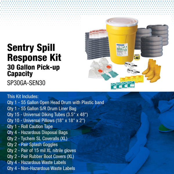 Sentry Spill Response Drum – CHEMSORB™