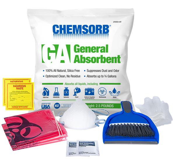 KILLER BURNERS2 3袋セット Biohazard Spill Kit Small – CHEMSORB™