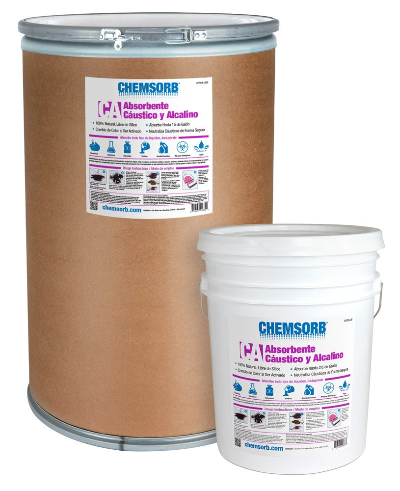 Caustic & Alkaline Neutralizing Absorbent – CHEMSORB™