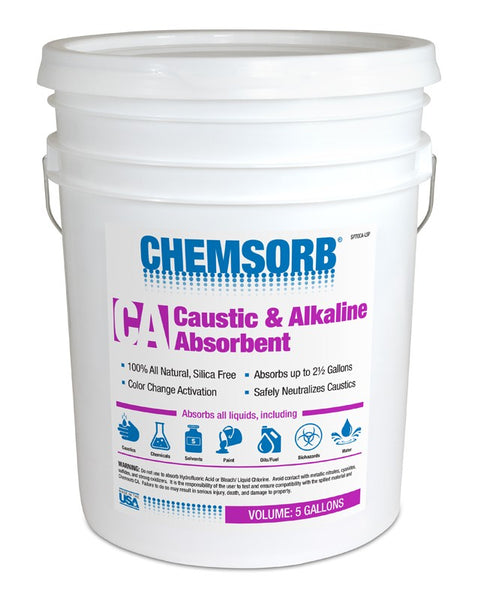 Caustic & Alkaline Neutralizing Absorbent – CHEMSORB™