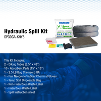 Hydraulic Spill Response Kit, 5.5 Gallon Pick-Up Capacity