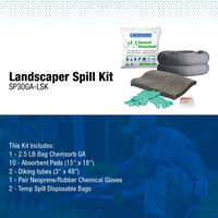 Landscaper Spill Response Kit, 5.5 Gallon Pick-Up Capacity