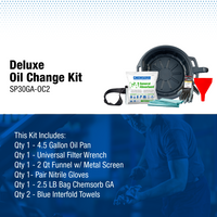Oil Change Deluxe Kit
