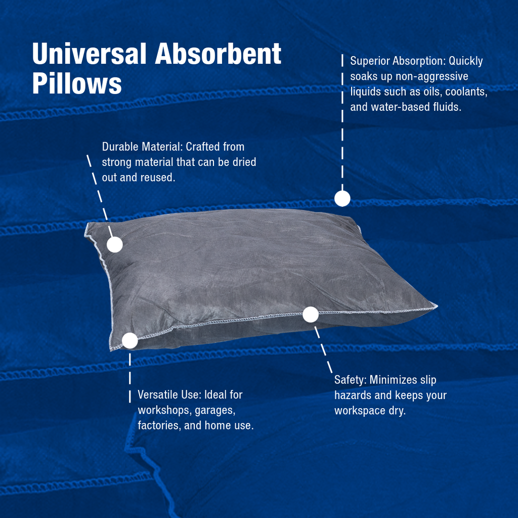 Universal Absorbent Pillows – CHEMSORB™