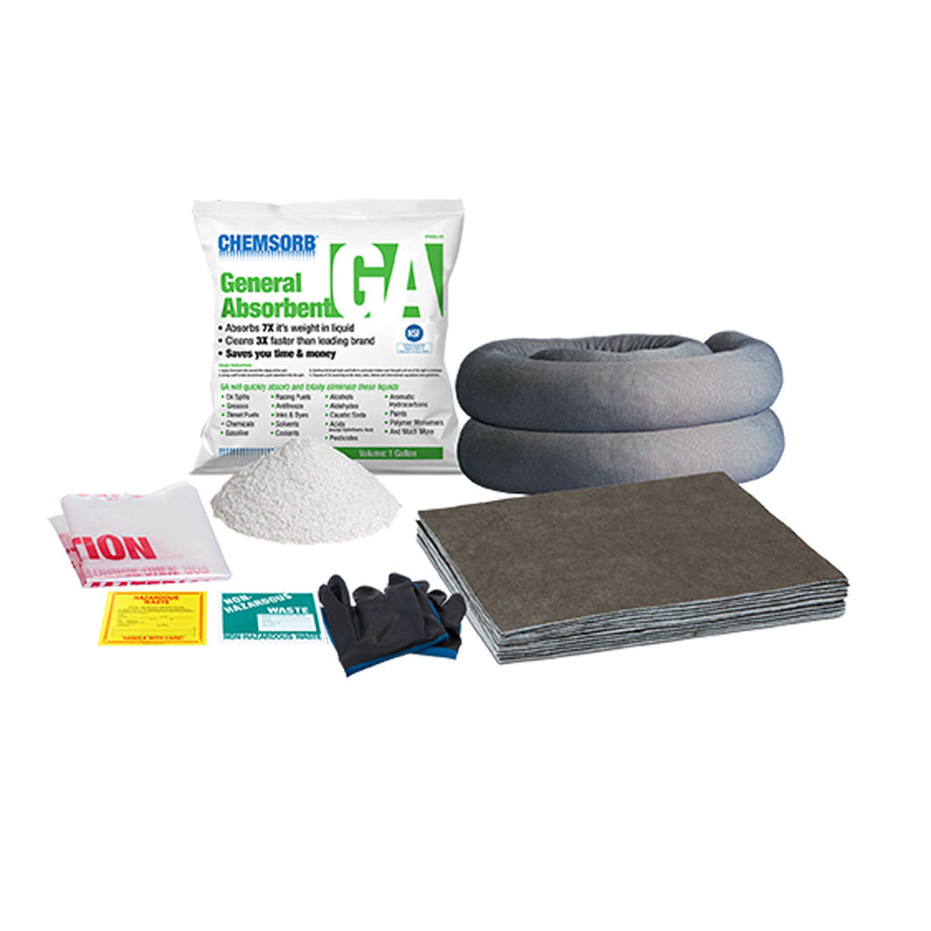 Hydraulic Spill Response Kit, 5.5 Gallon Pick-Up Capacity